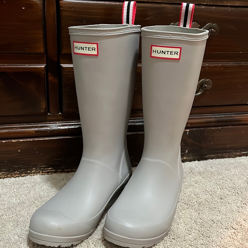 Gray Hunter Rainboots